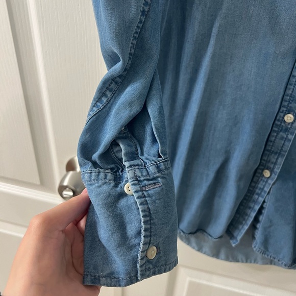 Blue Button Down Shirt - Picture 4 of 6